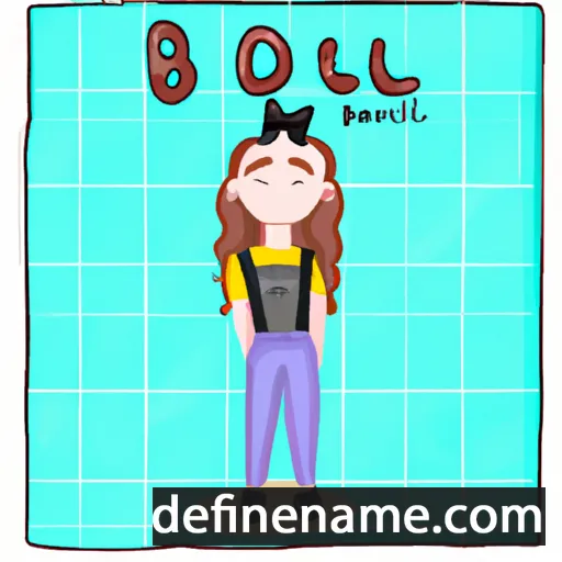 cartoon of the name Byul