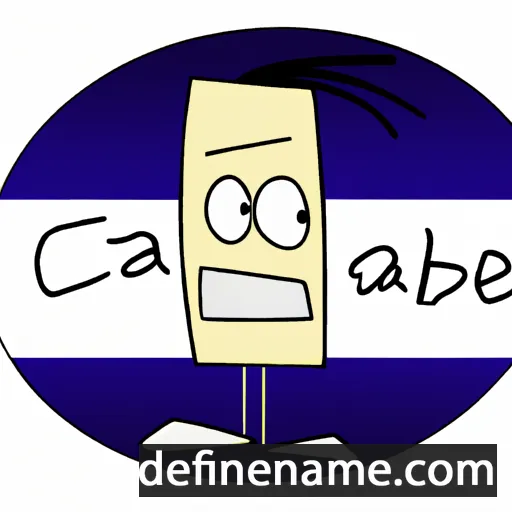 Cabe cartoon