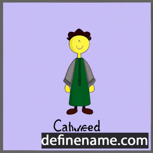 cartoon of the name Cadwethen