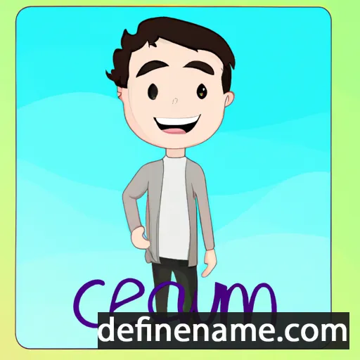 cartoon of the name Caelum