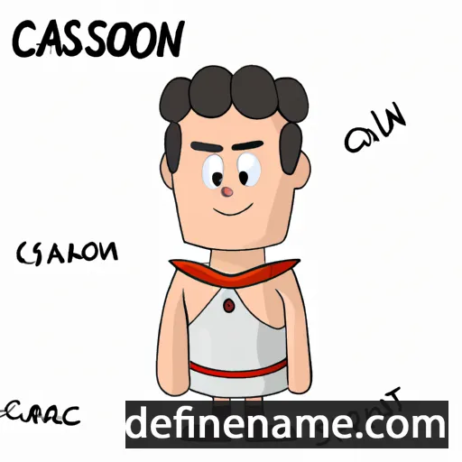 cartoon of the name Caesarion