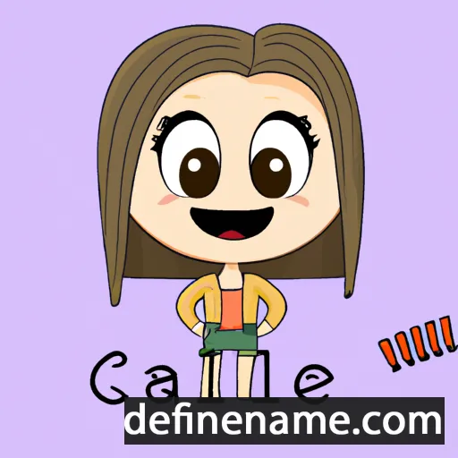 Cailee cartoon