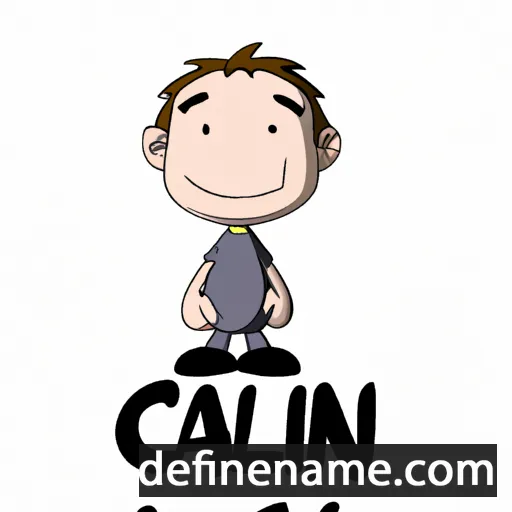 cartoon of the name Cailen