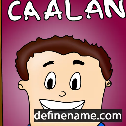 cartoon of the name Caillan