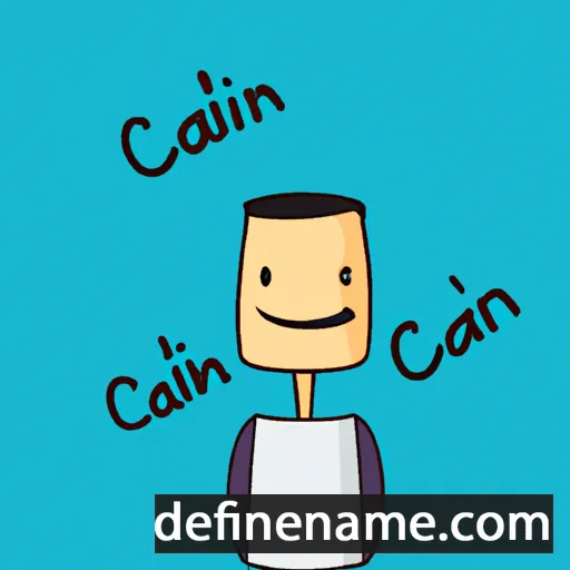 cartoon of the name Calin