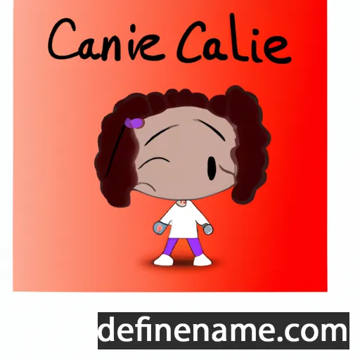 cartoon of the name Caline