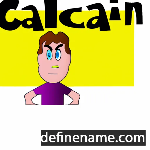 cartoon of the name Callaghan