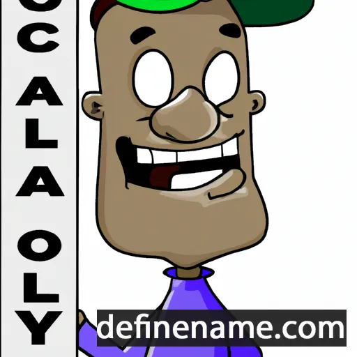 cartoon of the name Callaway