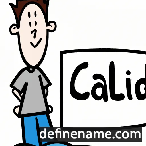 cartoon of the name Called