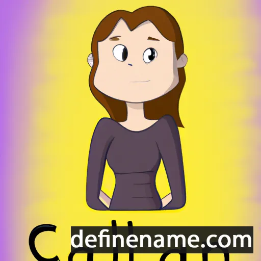 Calliann cartoon