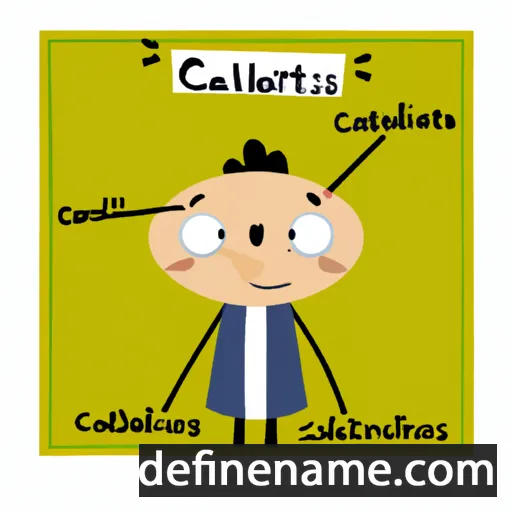 cartoon of the name Callicrates