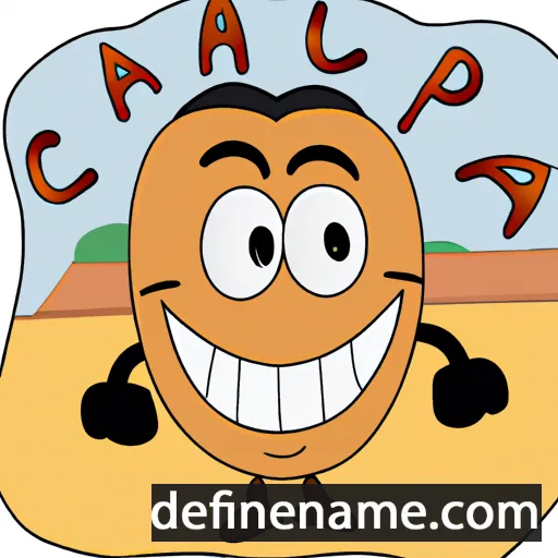 cartoon of the name Calliupa