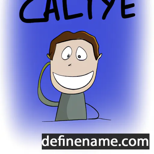 cartoon of the name Callye