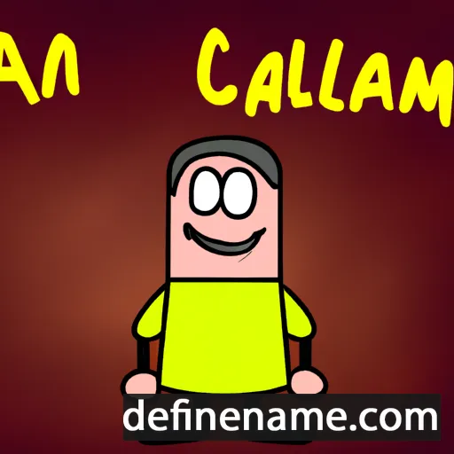 Calmann cartoon