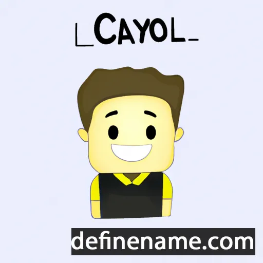 cartoon of the name Caloy