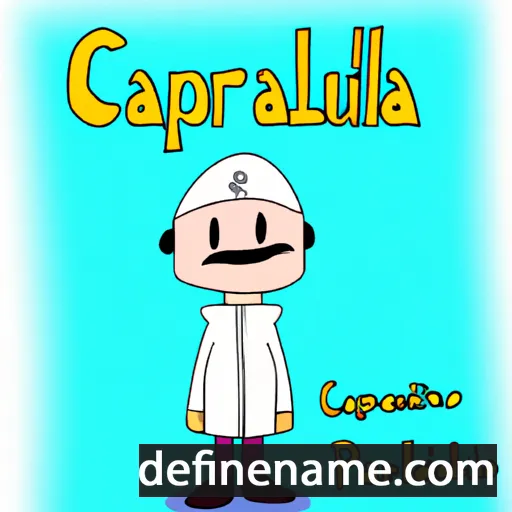 Calpurniano cartoon