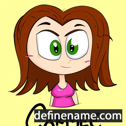 cartoon of the name Camarie