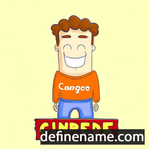 cartoon of the name Cambridge