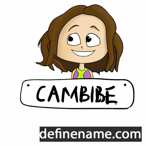 Cambrie cartoon