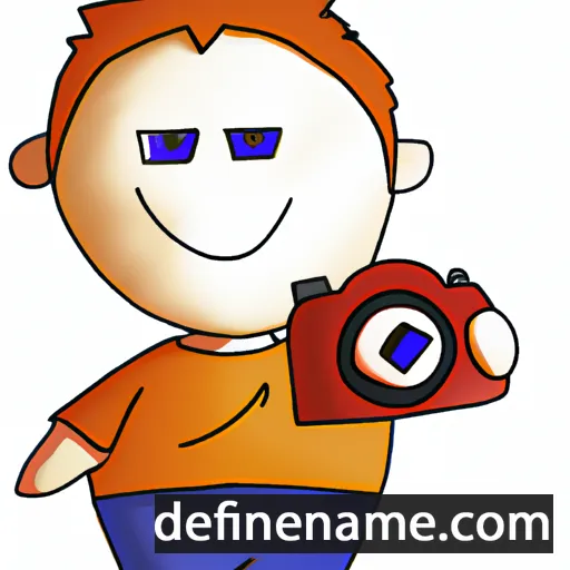 cartoon of the name Cameran