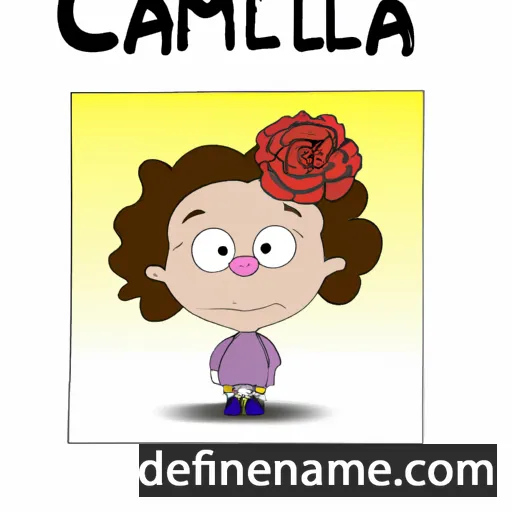 Camillia cartoon