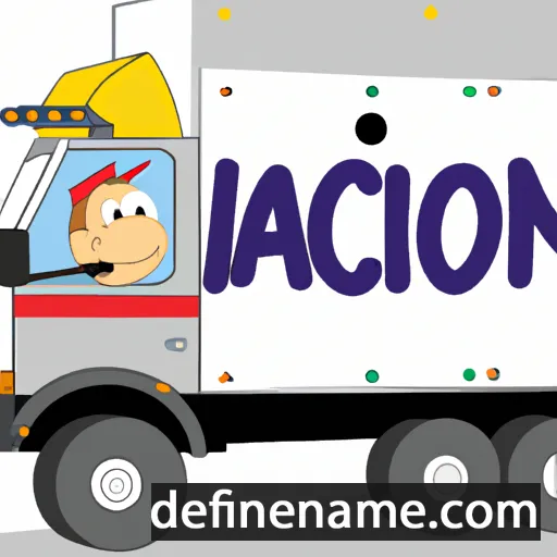 cartoon of the name Camion