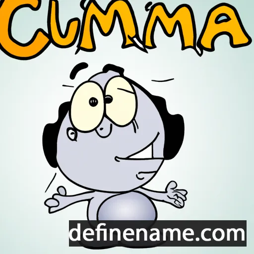 cartoon of the name Camula