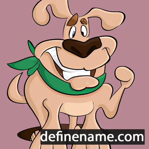 cartoon of the name Canelo