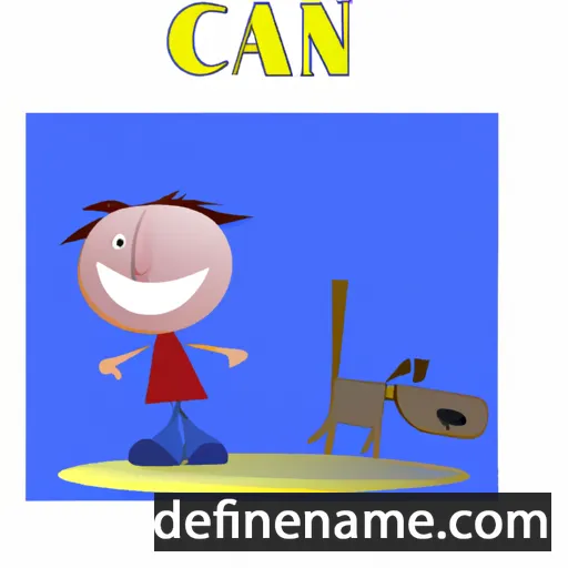 cartoon of the name Cani