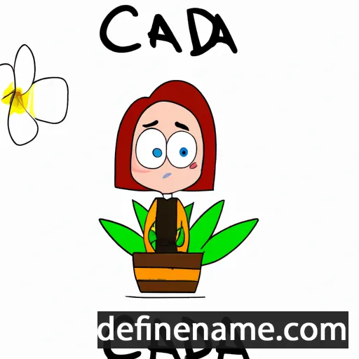 cartoon of the name Canna