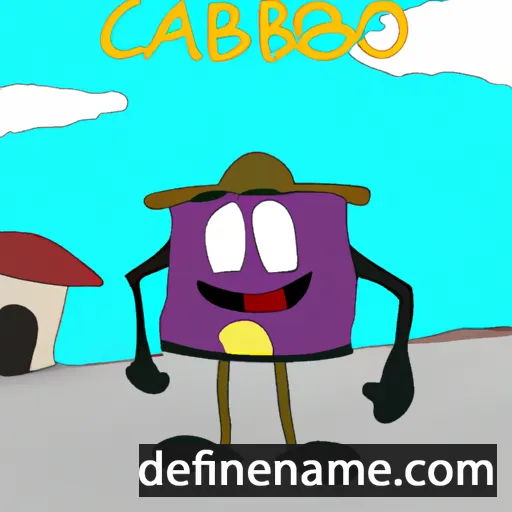 cartoon of the name Caonabo