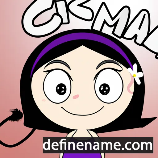 cartoon of the name Carima