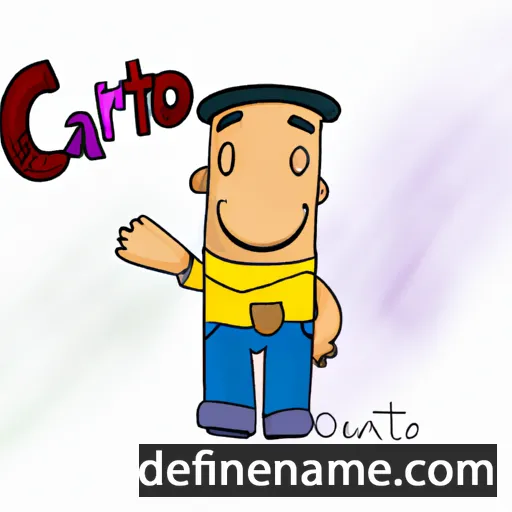 cartoon of the name Caritó