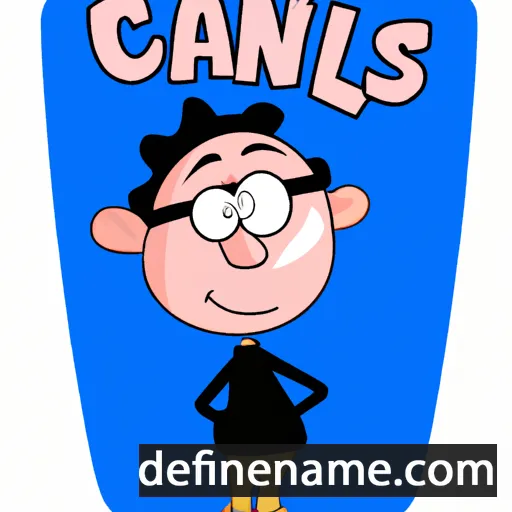 cartoon of the name Carlens