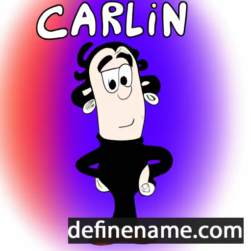 cartoon of the name Carlini