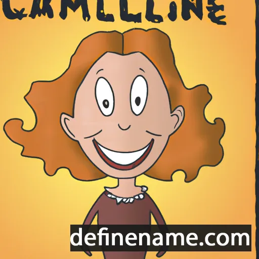 cartoon of the name Carmeling