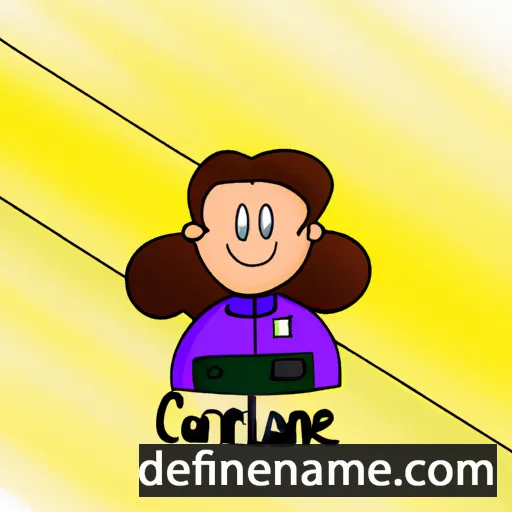 Carolane cartoon