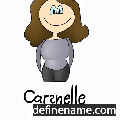 Caroliene cartoon