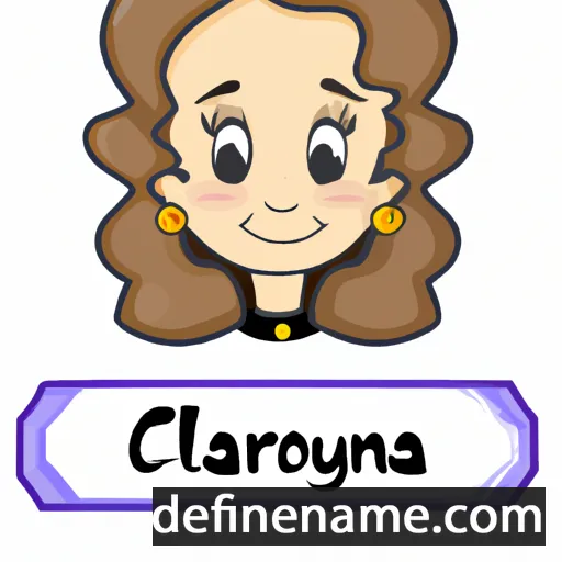 Carolyna cartoon