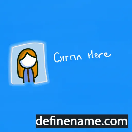 Carrieann cartoon