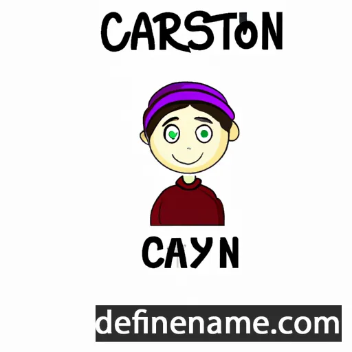 cartoon of the name Carsyn