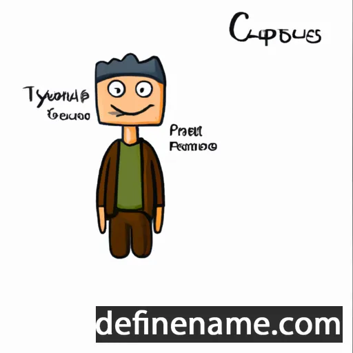 cartoon of the name Carystius