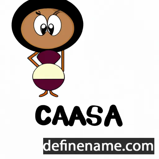 cartoon of the name Casaria