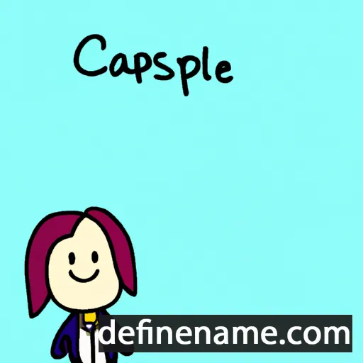 Caspienne cartoon