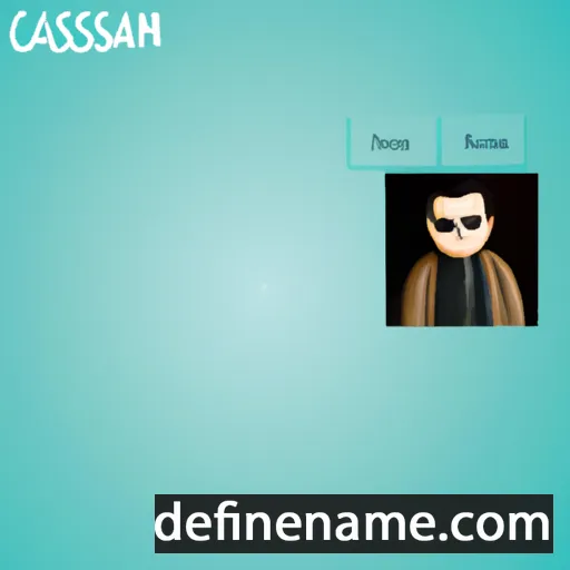 Cassiaan cartoon