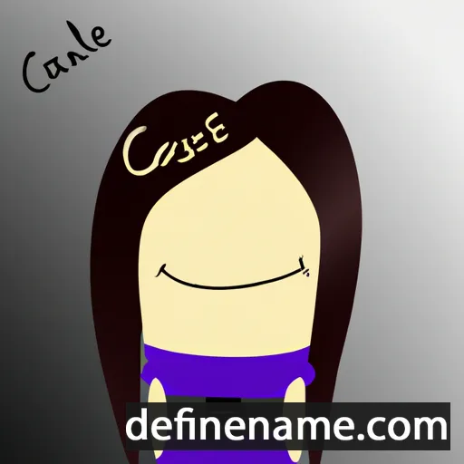 Cassiele cartoon