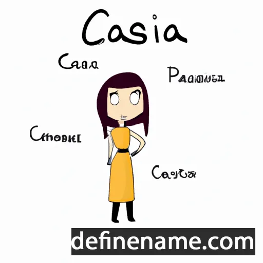 Cassinia cartoon