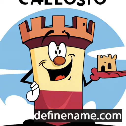 cartoon of the name Castolo