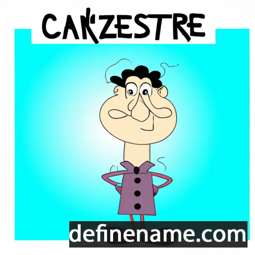 cartoon of the name Castrenze