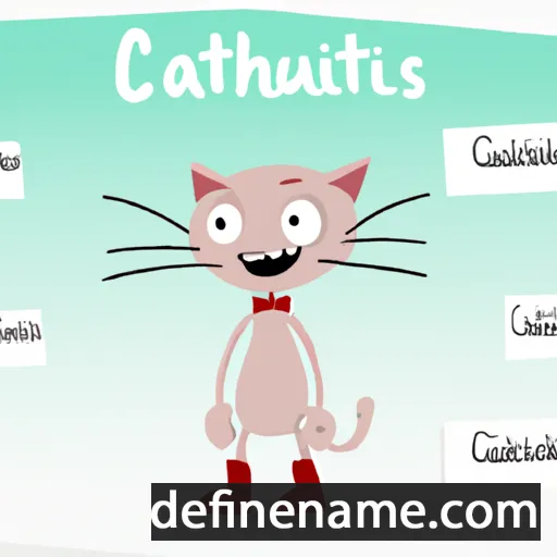 cartoon of the name Cathrinus